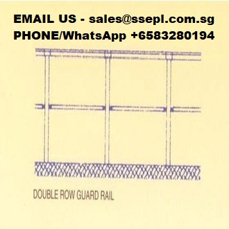 36270271272 Double row aluminum guard rail - Singapore Specialized Engineering Pte ltd