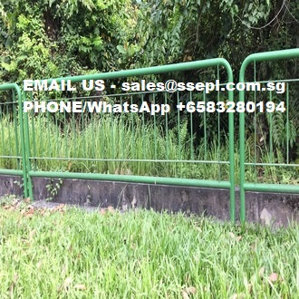11354355356 Mild steel drainage railing - Singapore Specialized Engineering Pte ltd